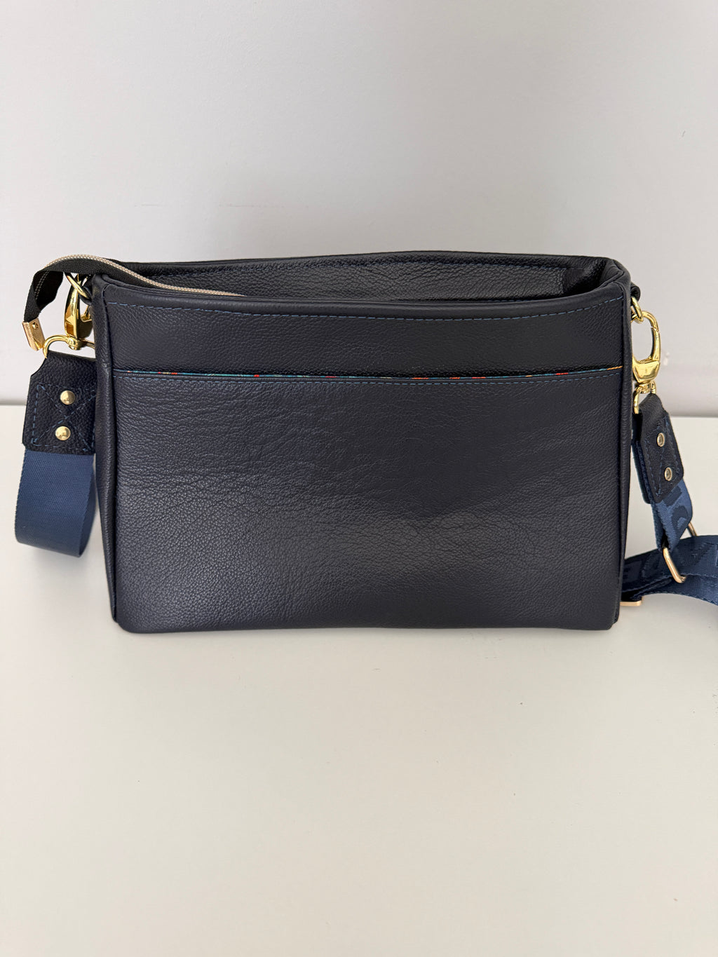 The Zynah Leather Crossbody Bag