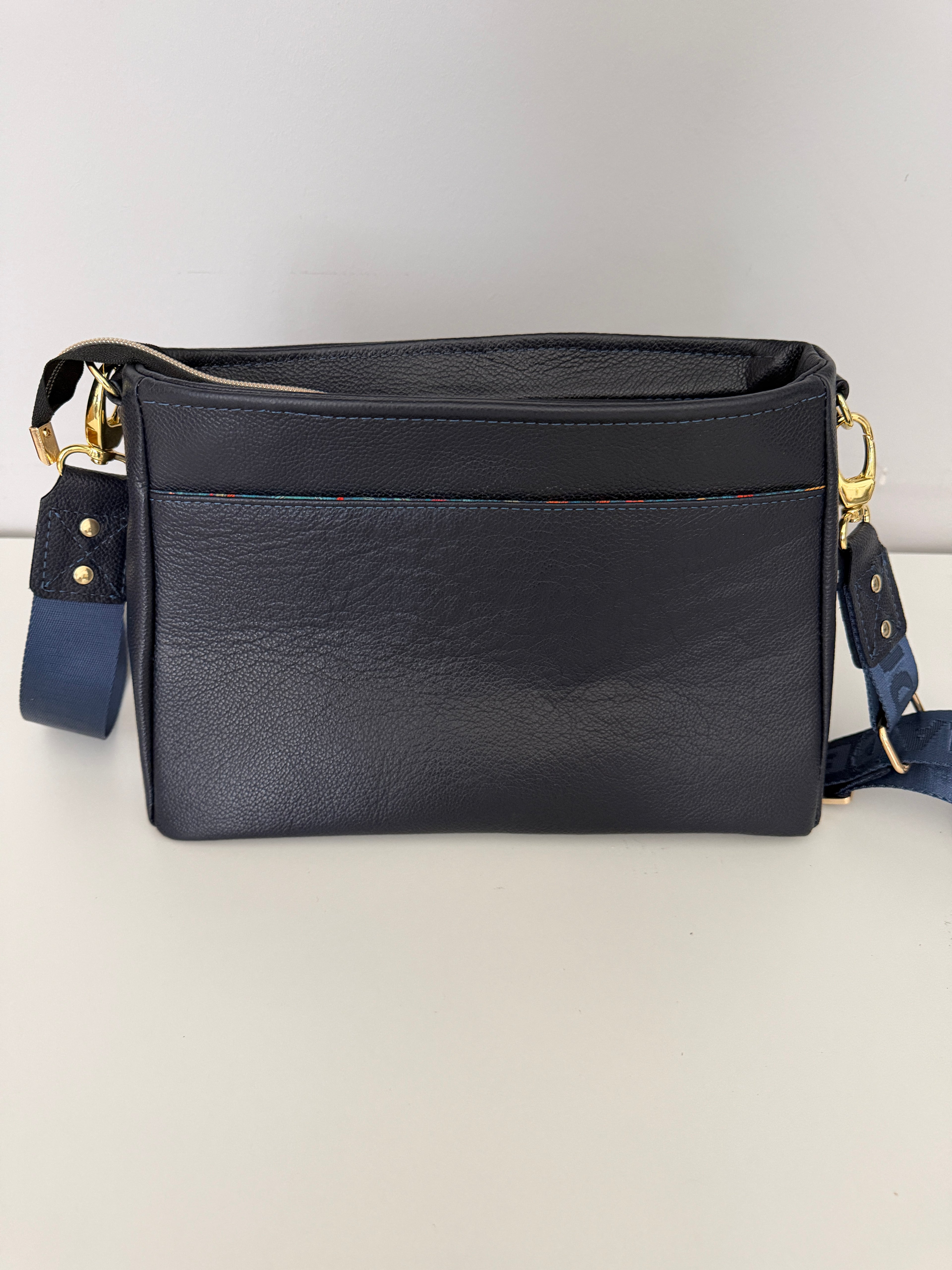The Zynah Leather Crossbody Bag