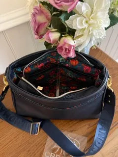 The Zynah Crossbody Bag - Leather