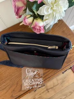 The Zynah Crossbody Bag - Leather