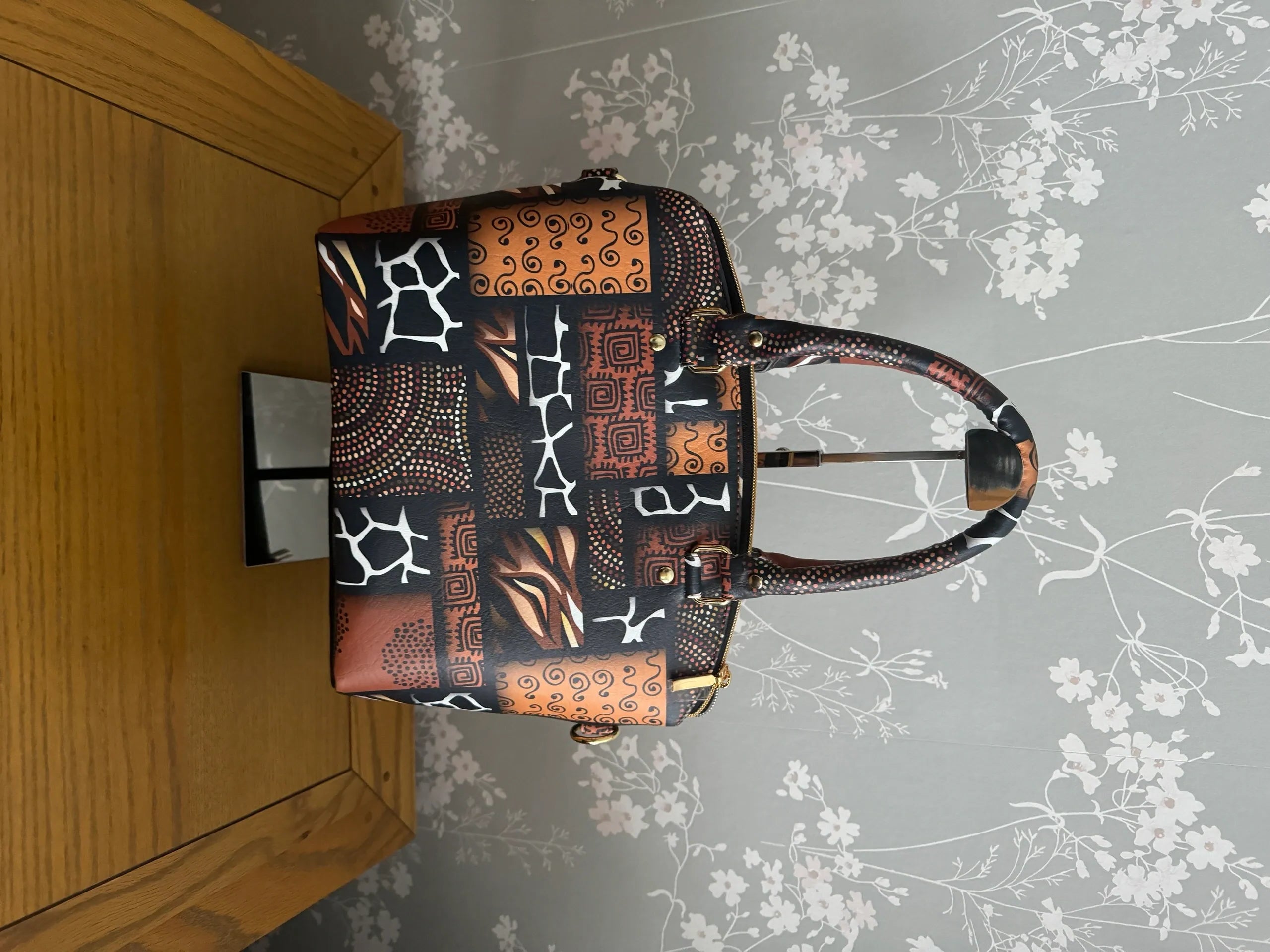 The Lola Bag - African Queen Print